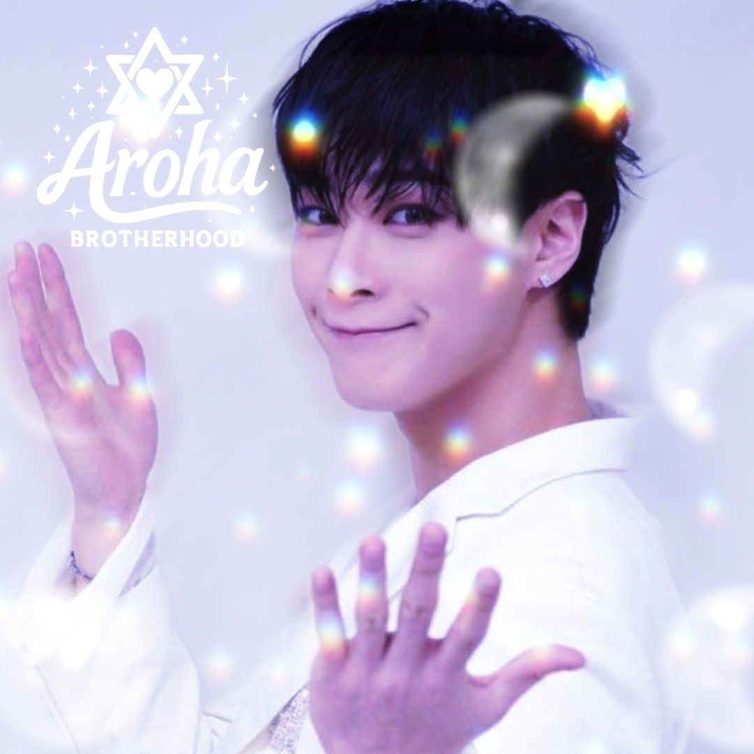 A moment captured by Moonbin (ASTRO)'s fan