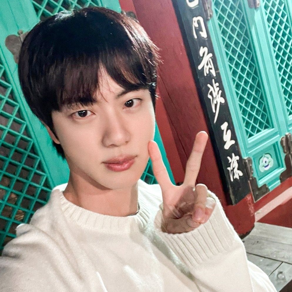 Latest photo of Jin (BTS)