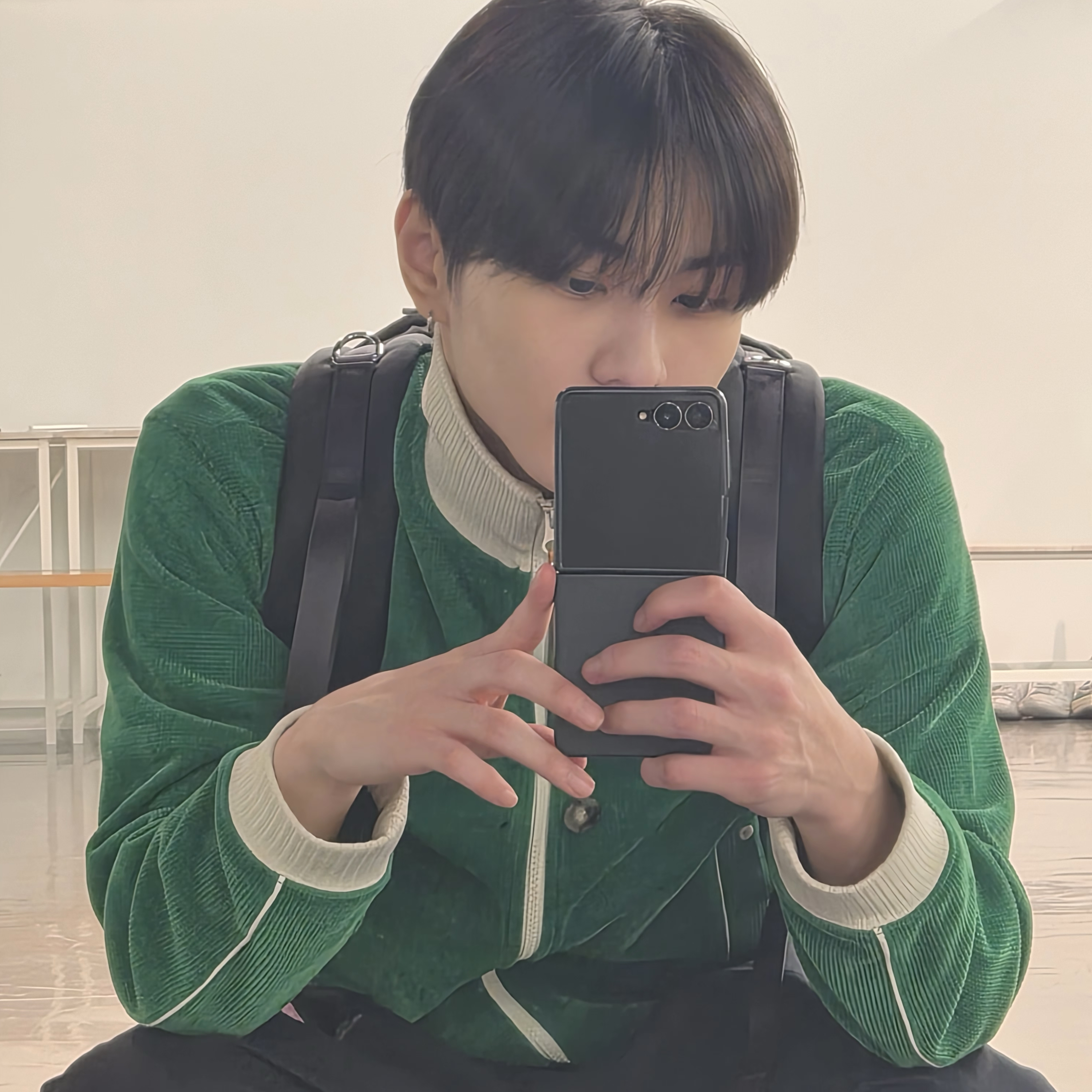 Behind-the-scenes cut of Jungwon (ENHYPEN)