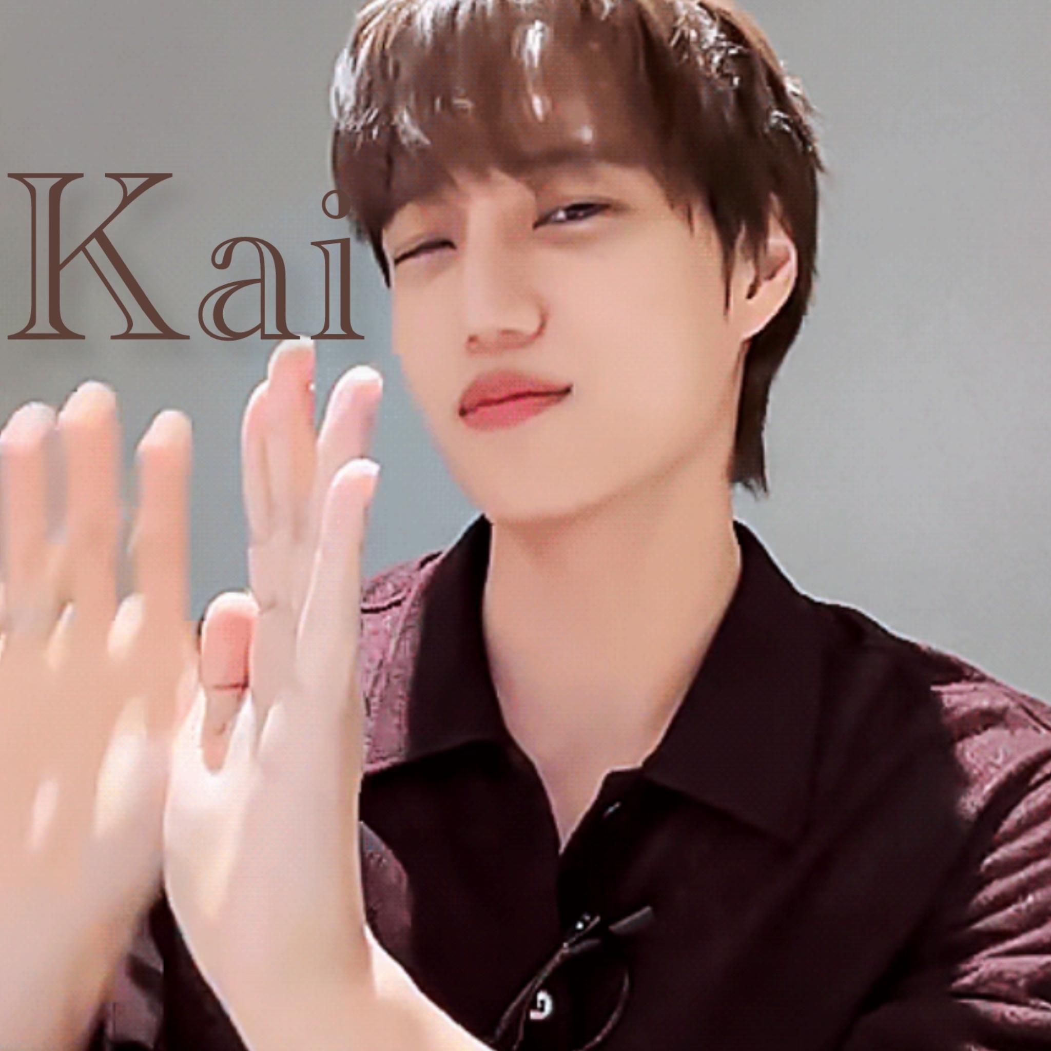 Kai (EXO)粉絲拍下的瞬間