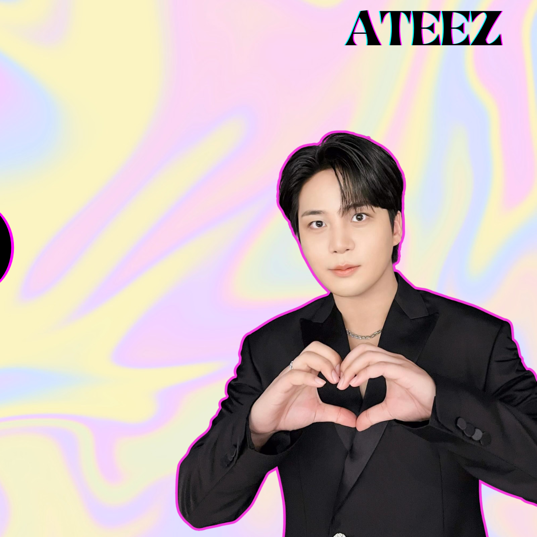 Recent activity shot of Jongho (ATEEZ)