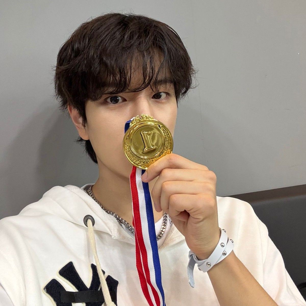 A moment captured by Seungmin (Stray Kids)'s fan