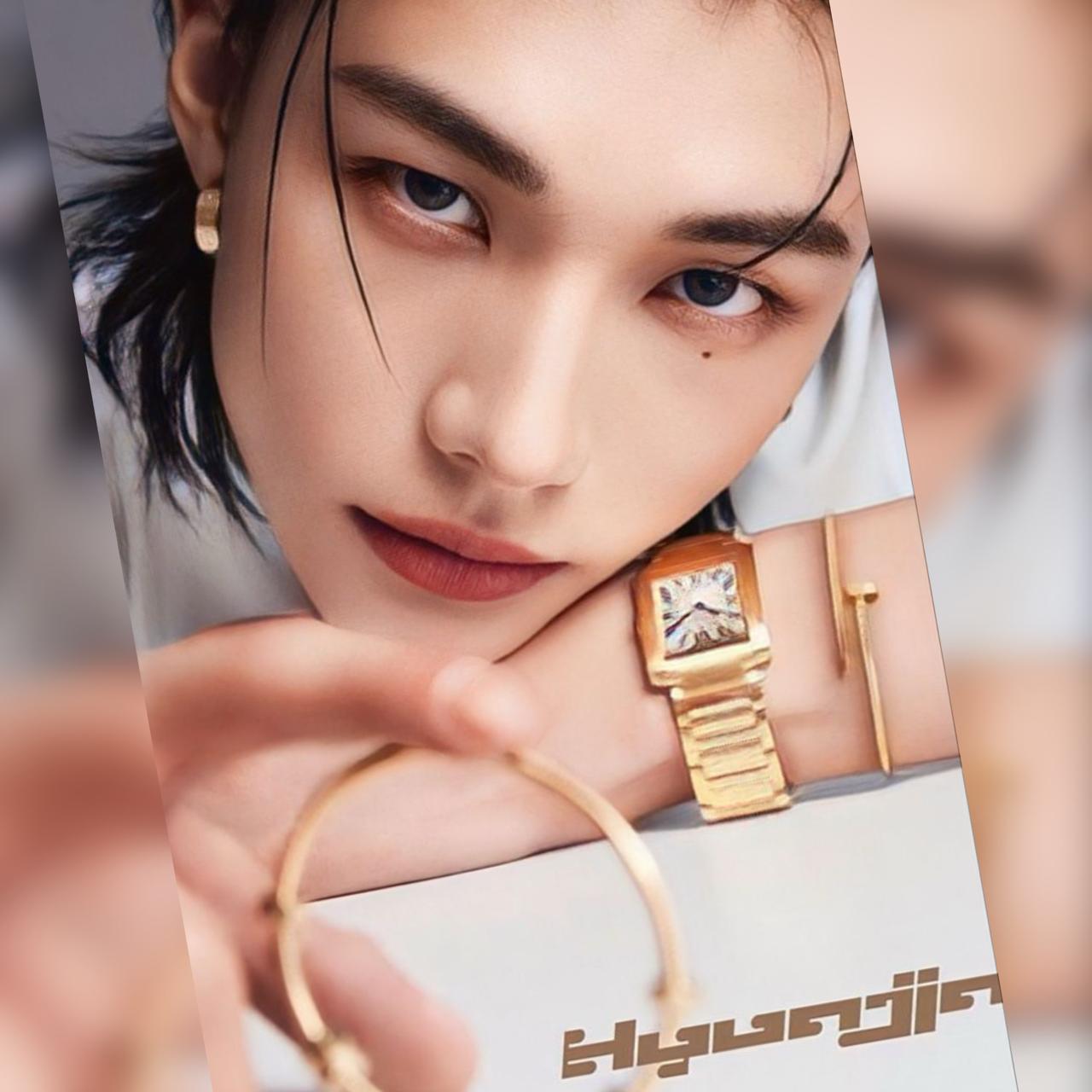 Recent activity shot of Hyunjin (Stray Kids)