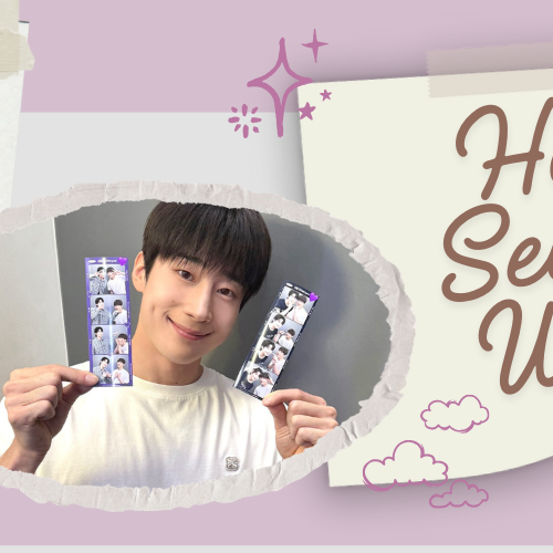 Behind-the-scenes cut of Han Seungwoo
