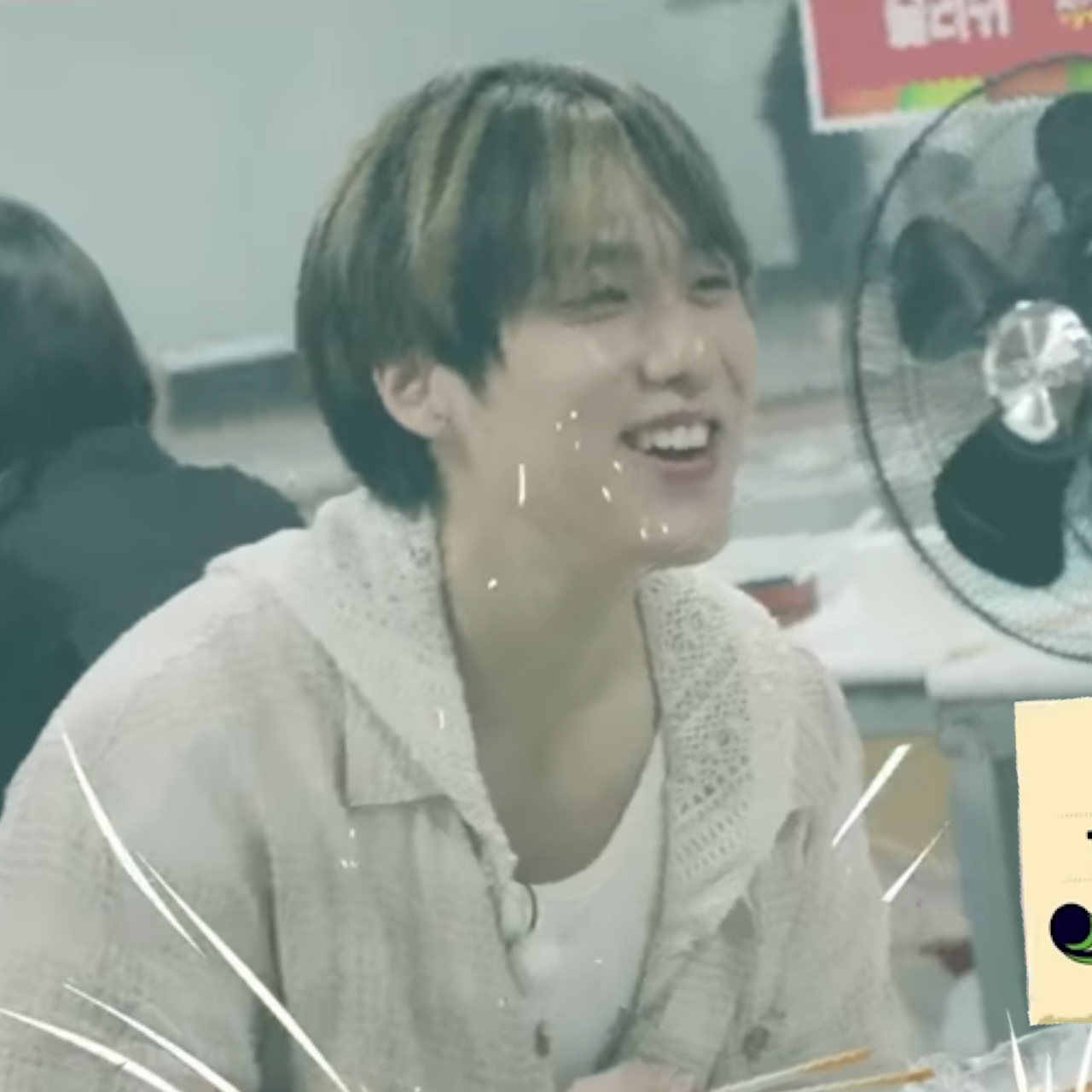 A moment captured by Jacob (THE BOYZ)'s fan
