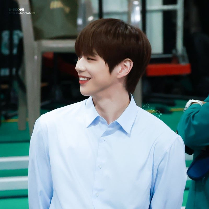 Recent activity shot of Kang Daniel