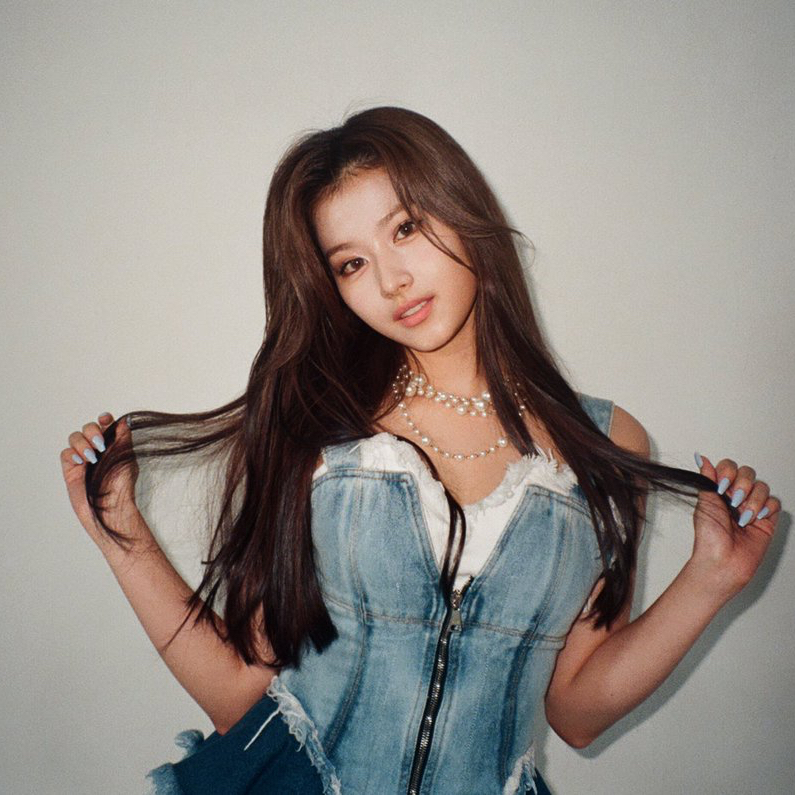 Recent activity shot of Sana (TWICE)