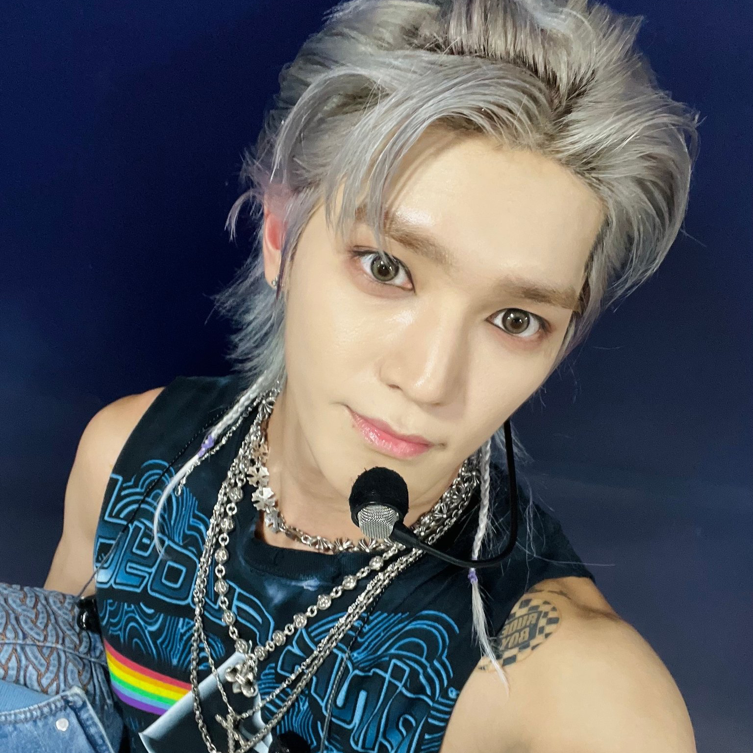 A moment captured by Taeyong (NCT 127)'s fan