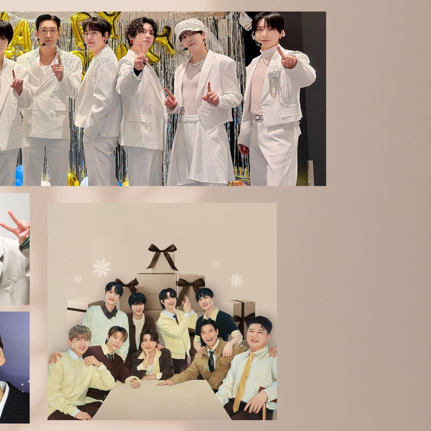 슈퍼주니어의 비하인드 컷