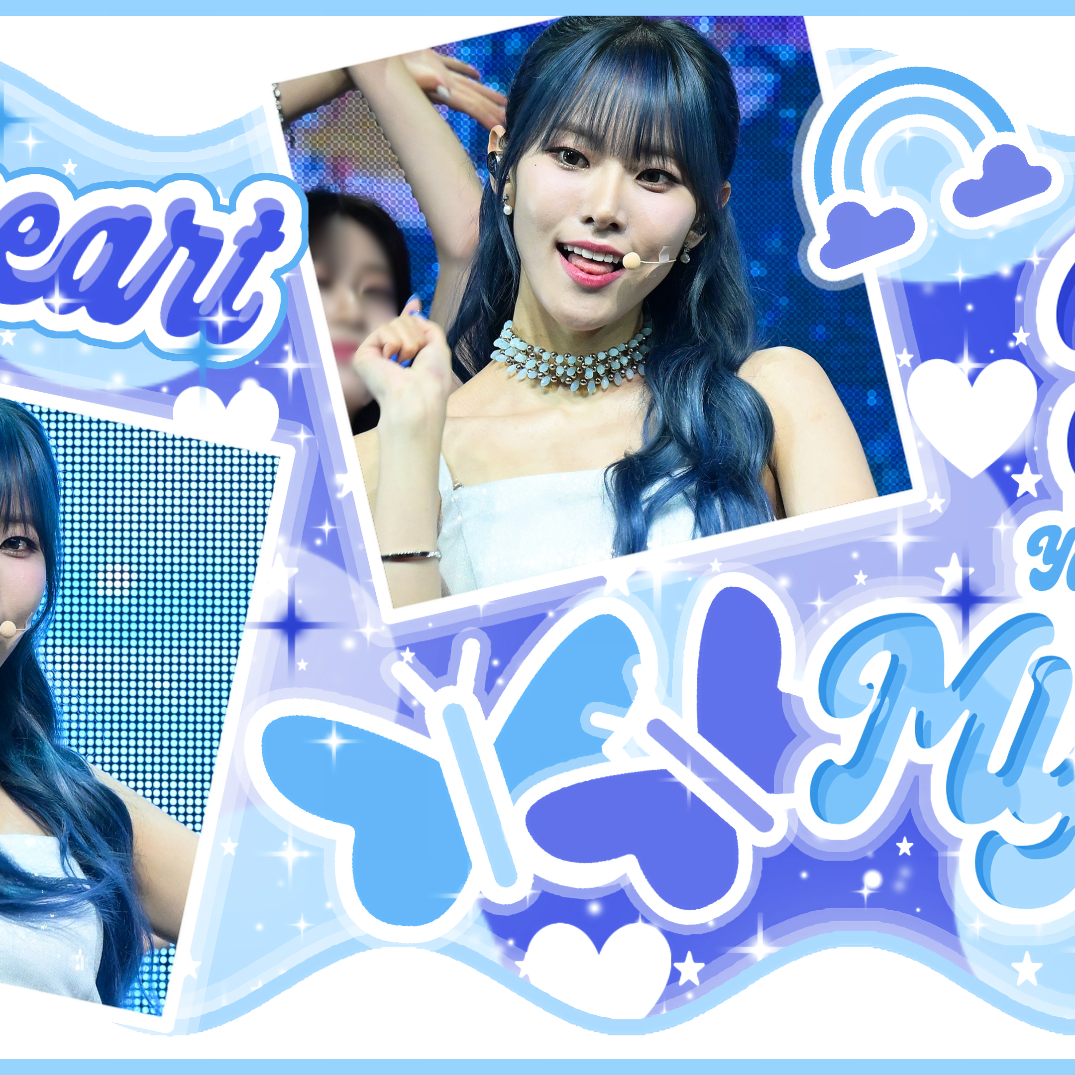 A moment captured by Monday (Weeekly)'s fan