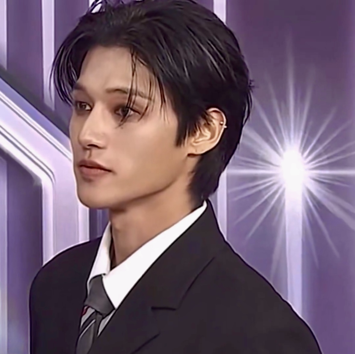 Recent activity shot of Wooyoung (ATEEZ)