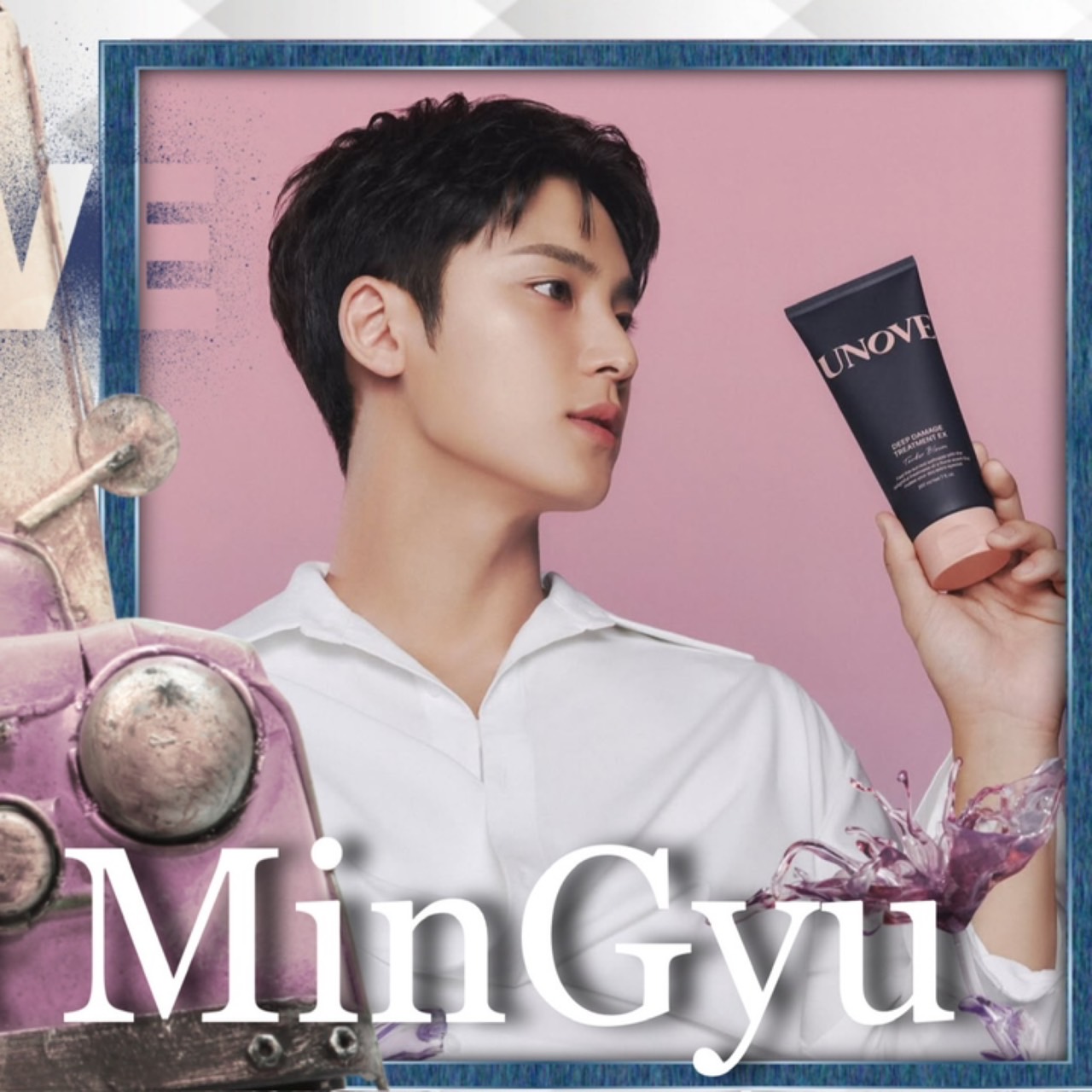 Recent activity shot of Mingyu (SEVENTEEN)