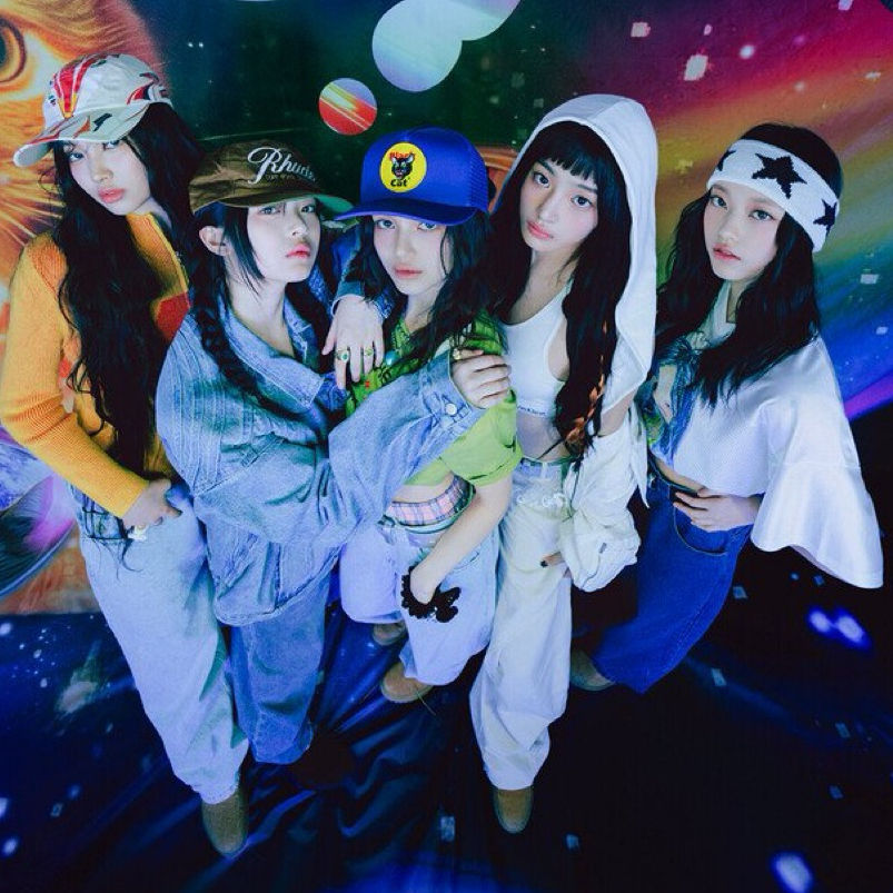 Recent activity shot of NewJeans