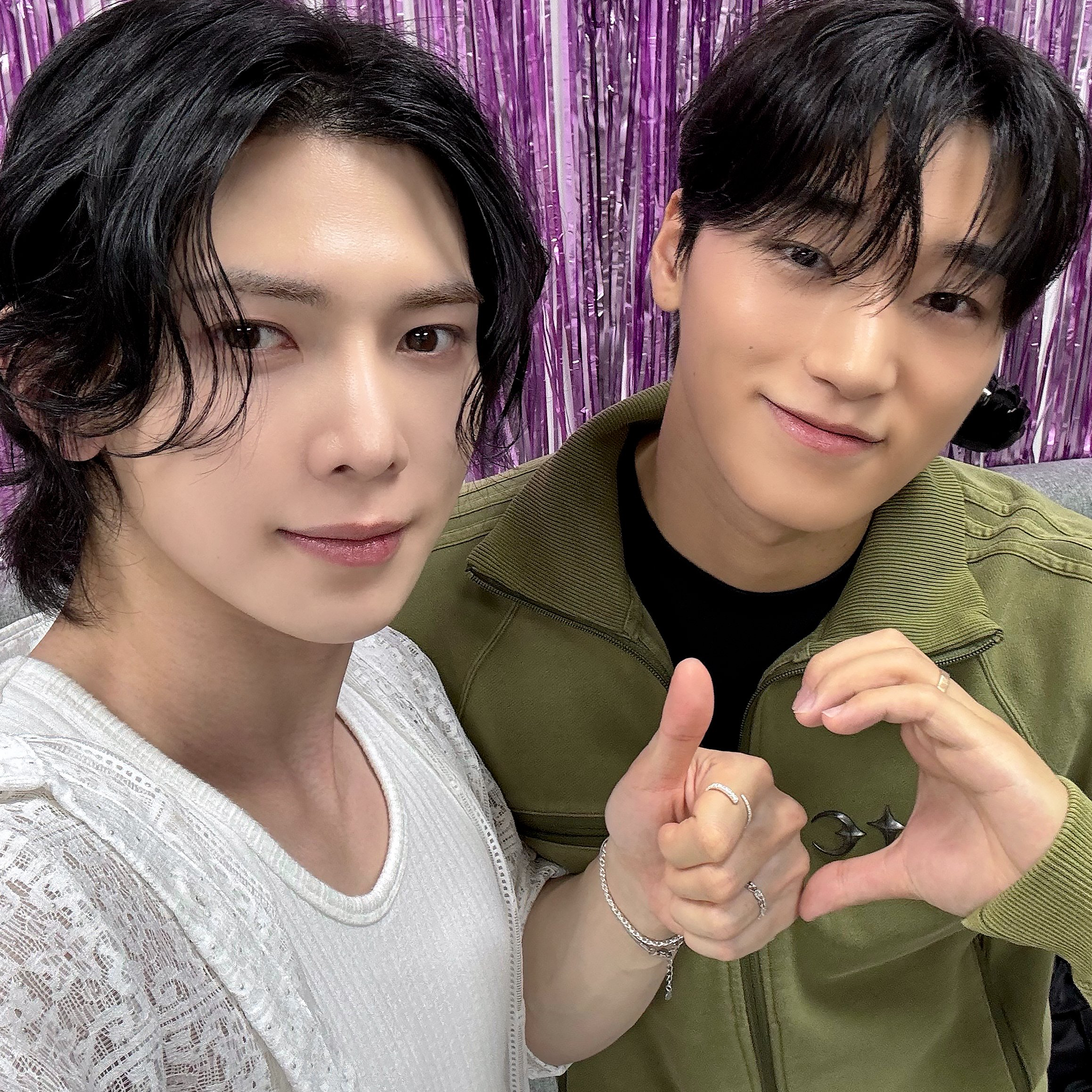 A moment captured by Yeosang (ATEEZ)'s fan