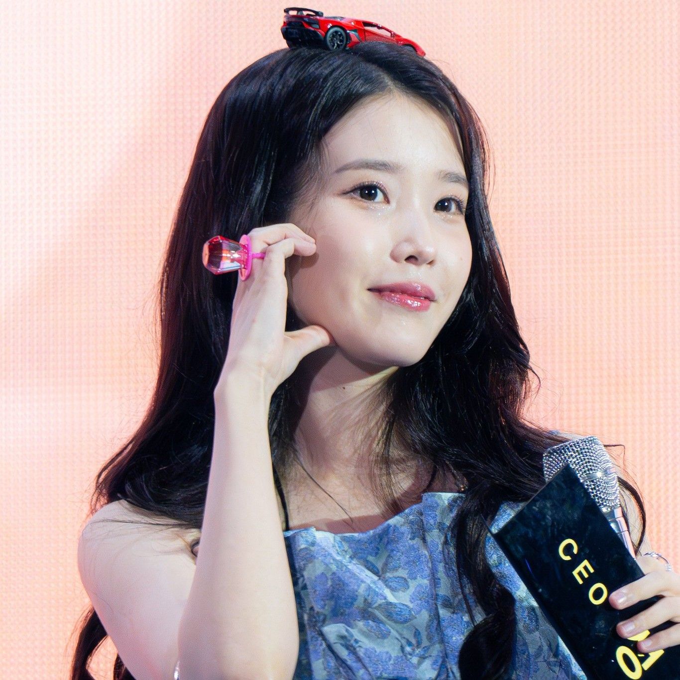 A moment captured by IU's fan