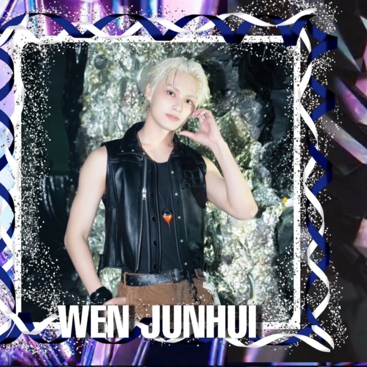 A moment captured by Jun (SEVENTEEN)'s fan
