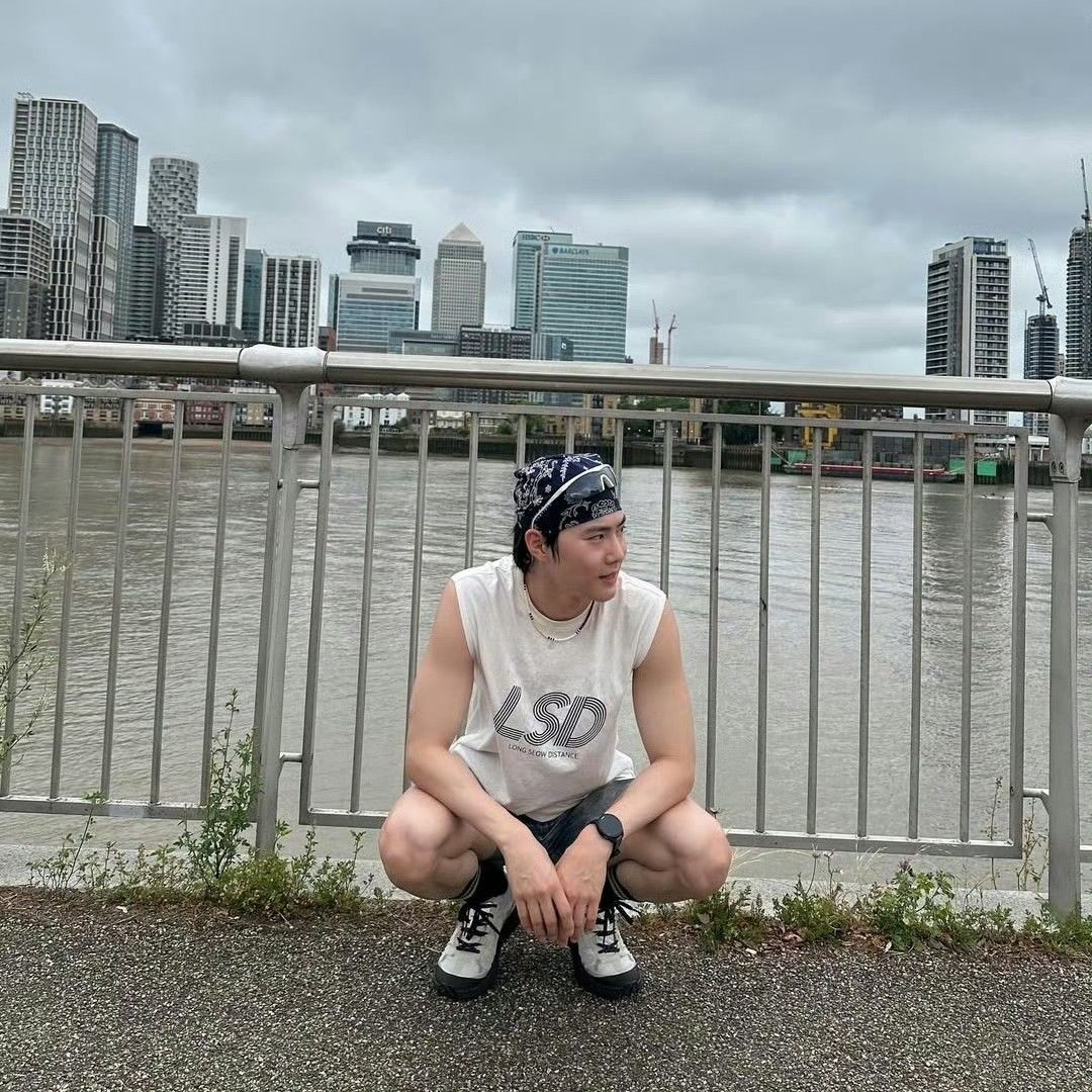 Latest photo of Suho (EXO)