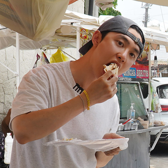 디오 (EXO)의 비하인드 컷