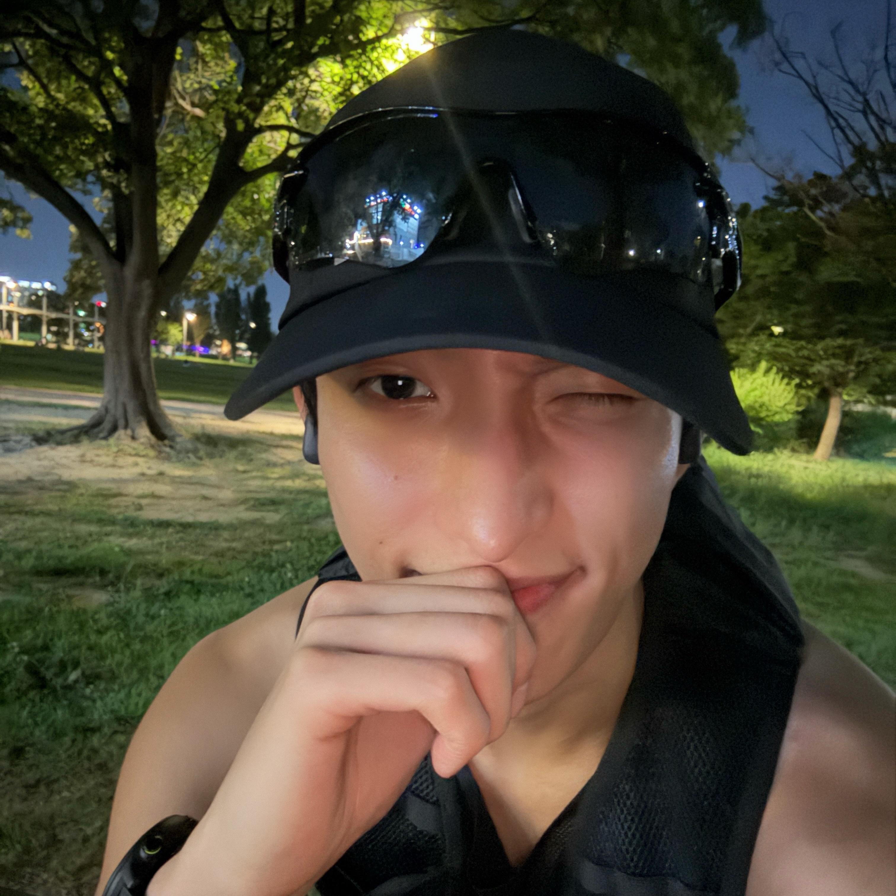 A moment captured by DK (SEVENTEEN)'s fan