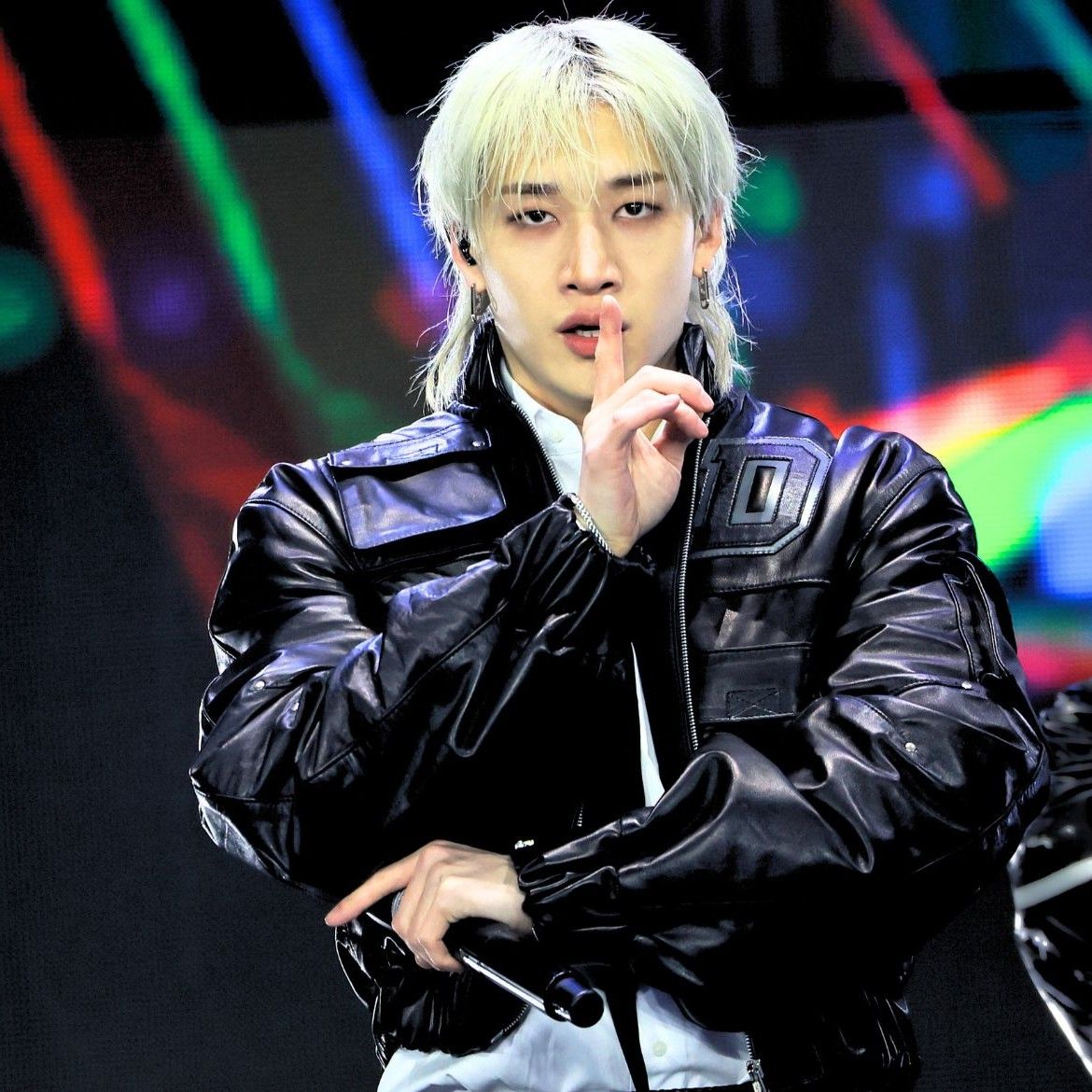 A moment captured by Bang Chan (Stray Kids)'s fan