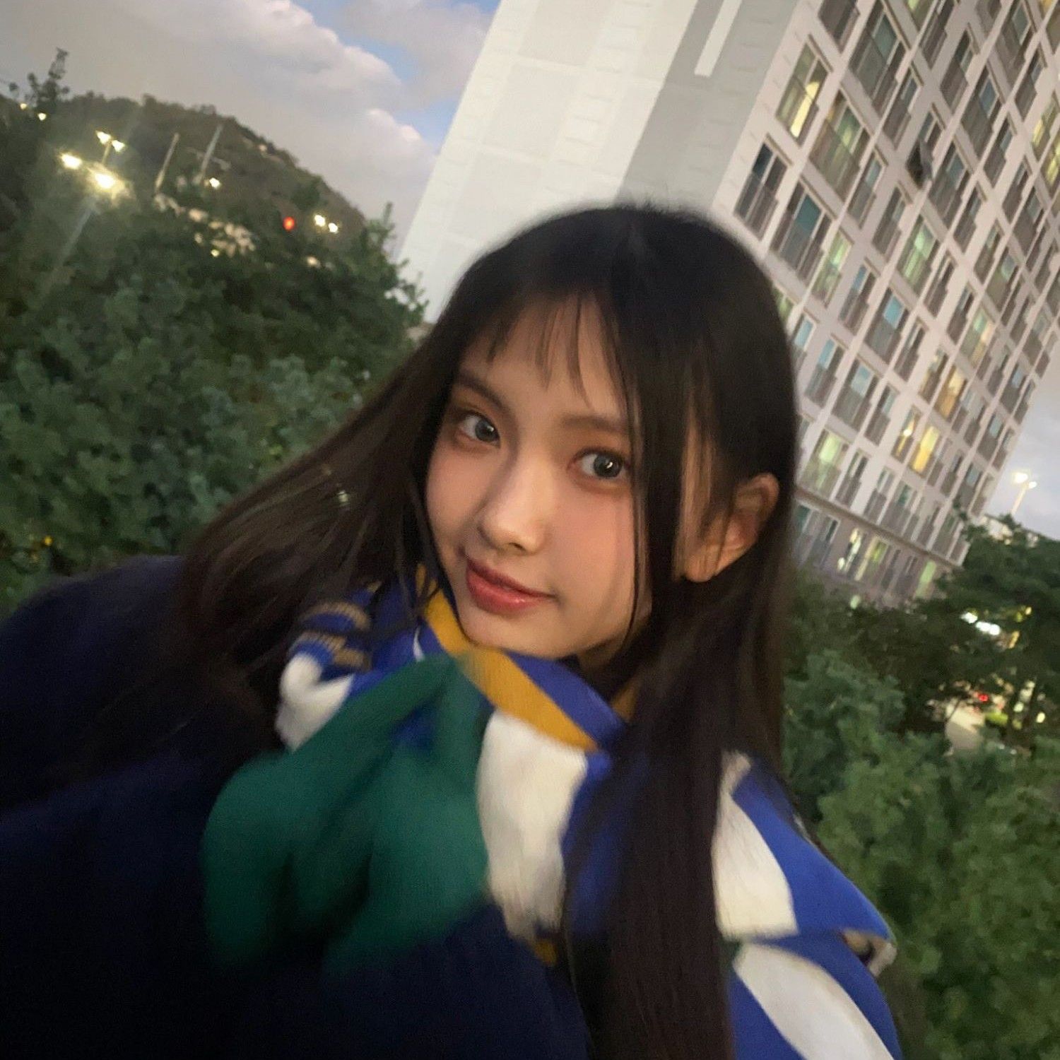 Recent activity shot of Hyein (NewJeans)