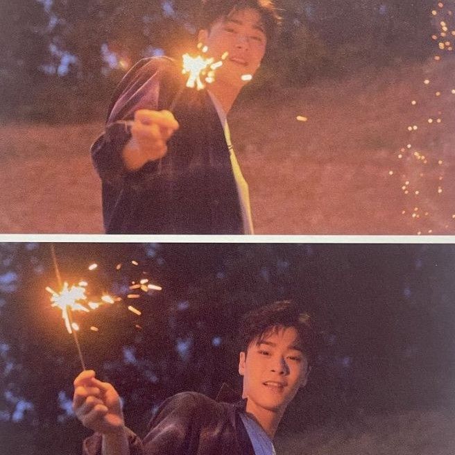 A moment captured by Moonbin (ASTRO)'s fan