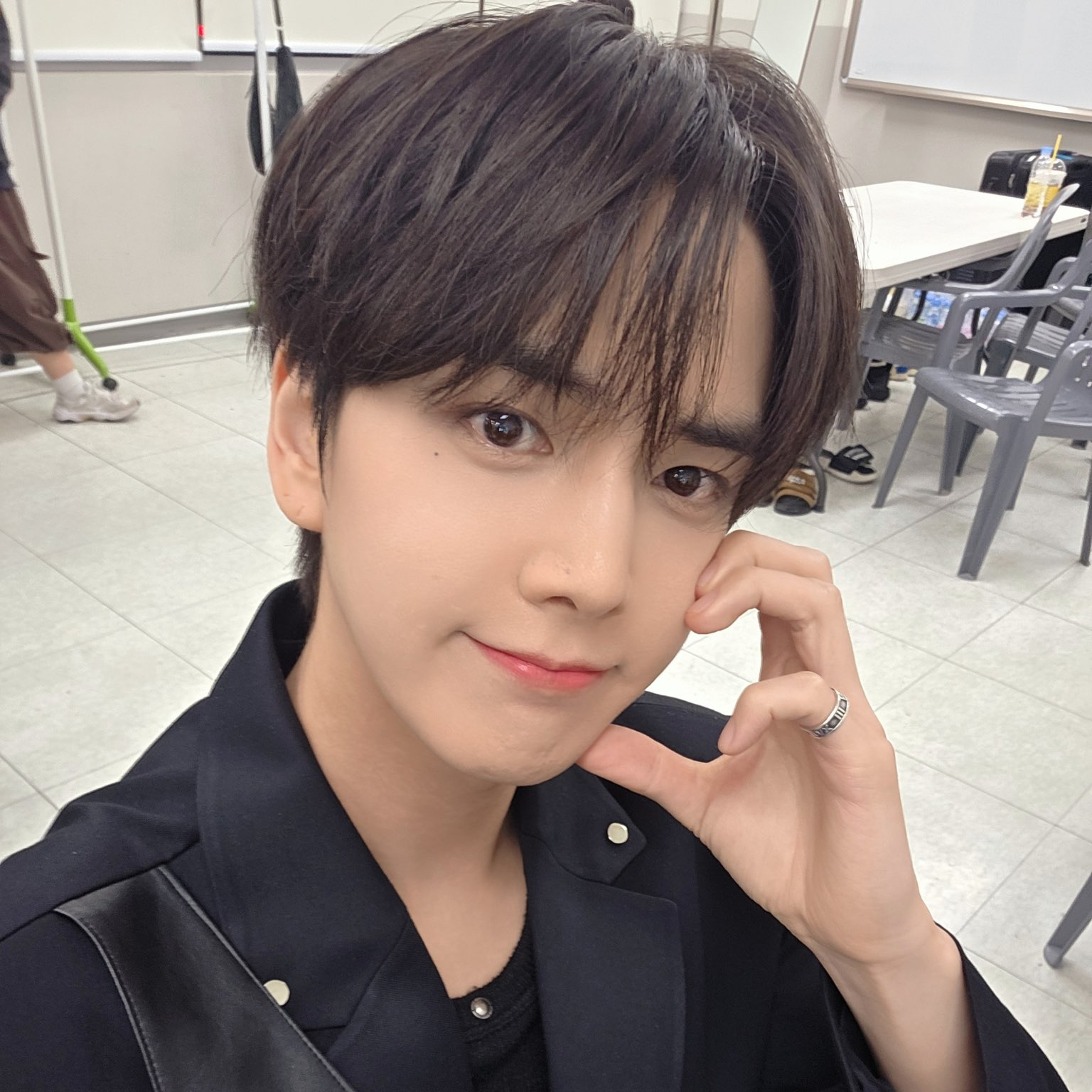Recent activity shot of Younghoon (THE BOYZ)