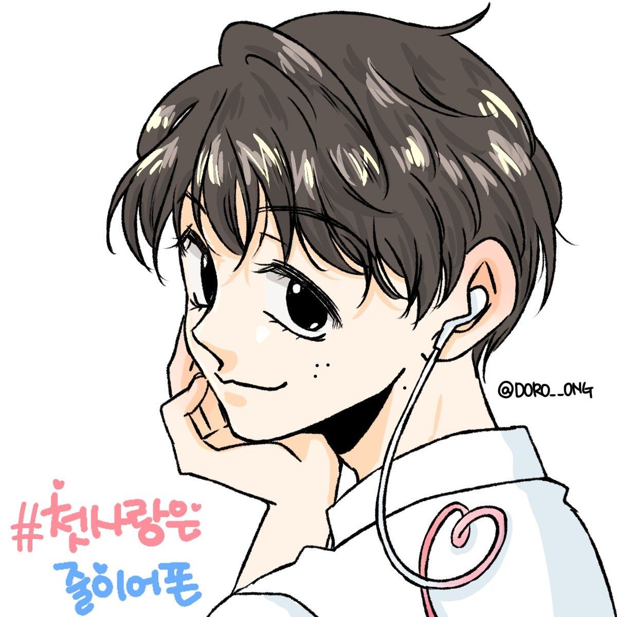 옹성우의 비하인드 컷