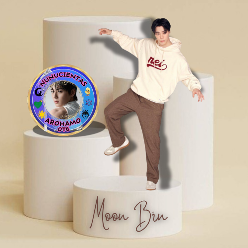 Recent activity shot of Moonbin (ASTRO)