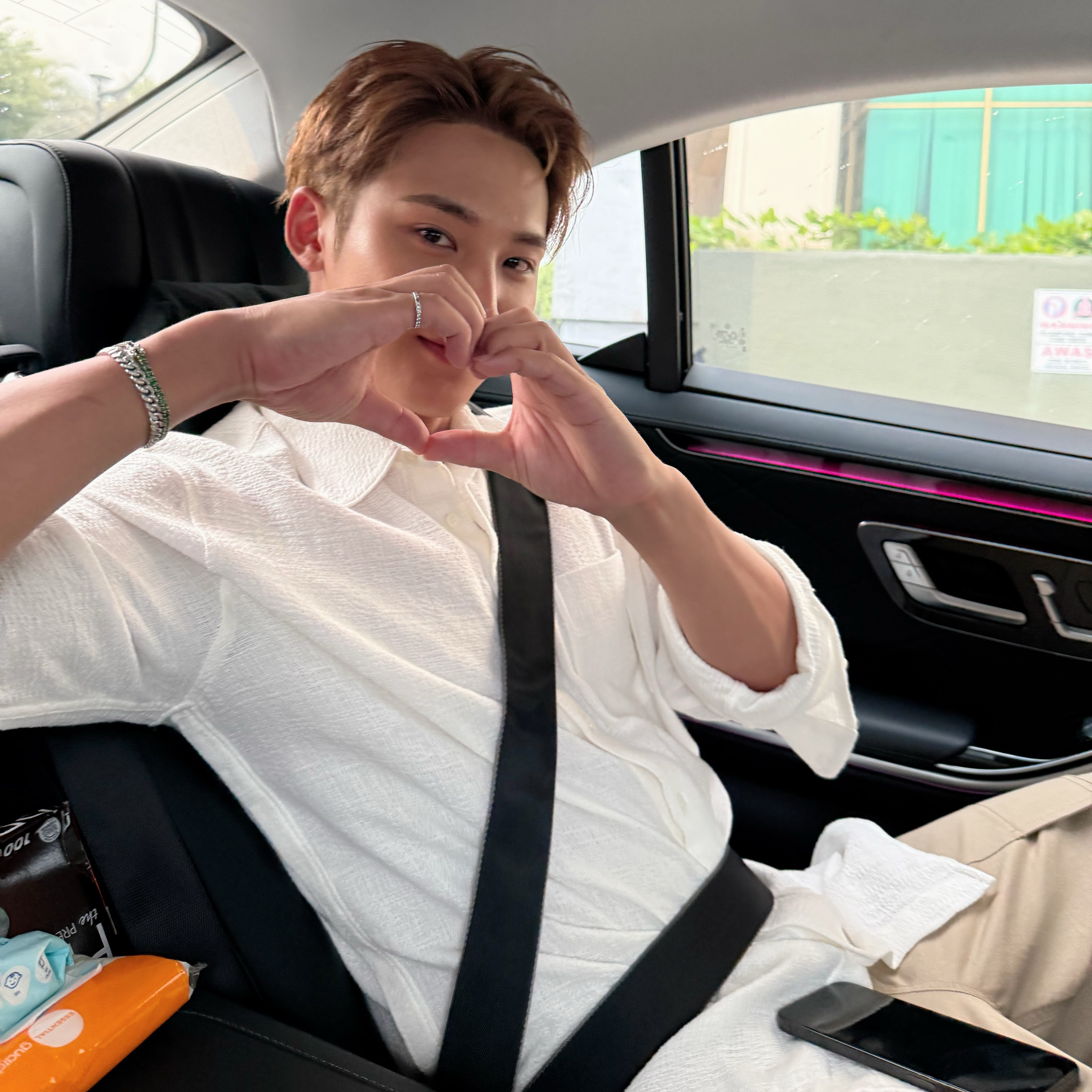 Recent activity shot of Mingyu (SEVENTEEN)