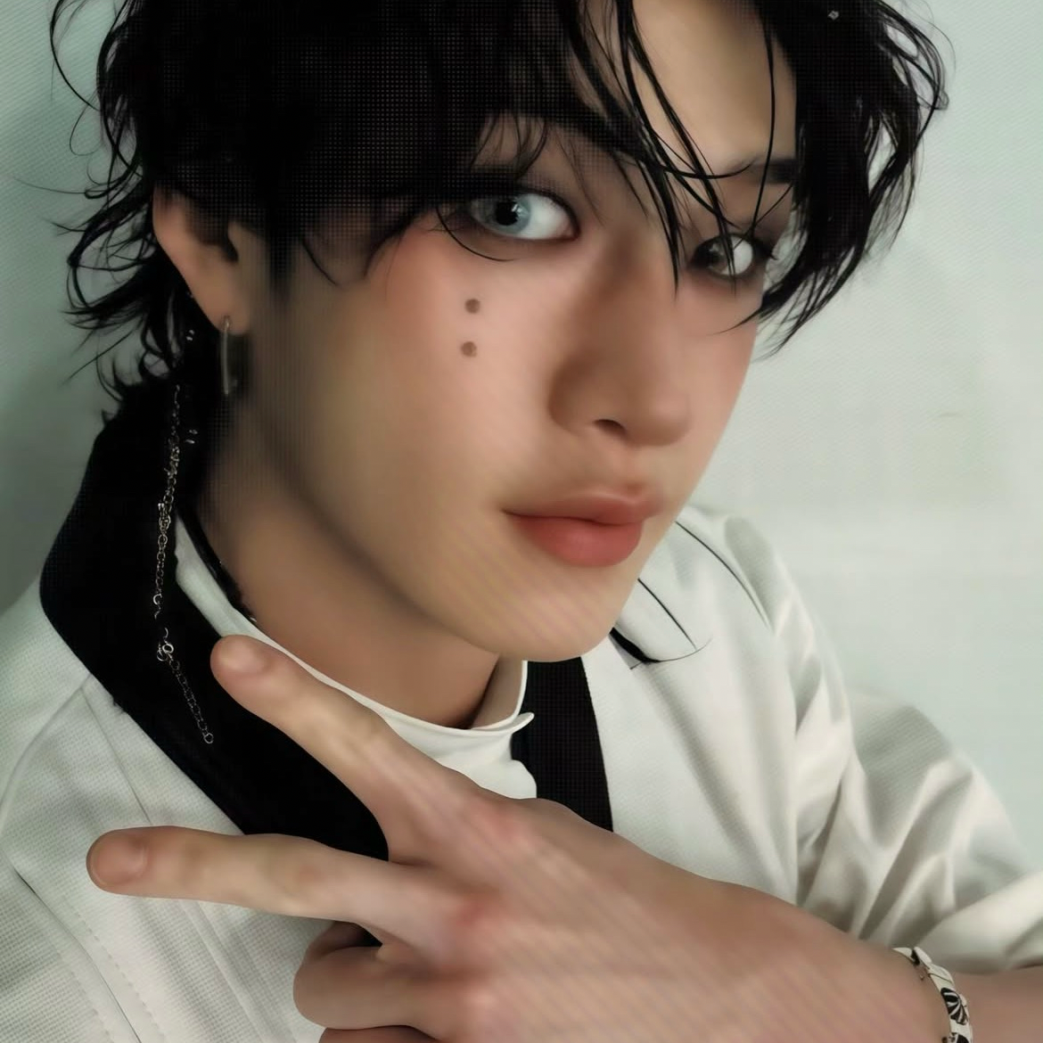 A moment captured by Bang Chan (Stray Kids)'s fan