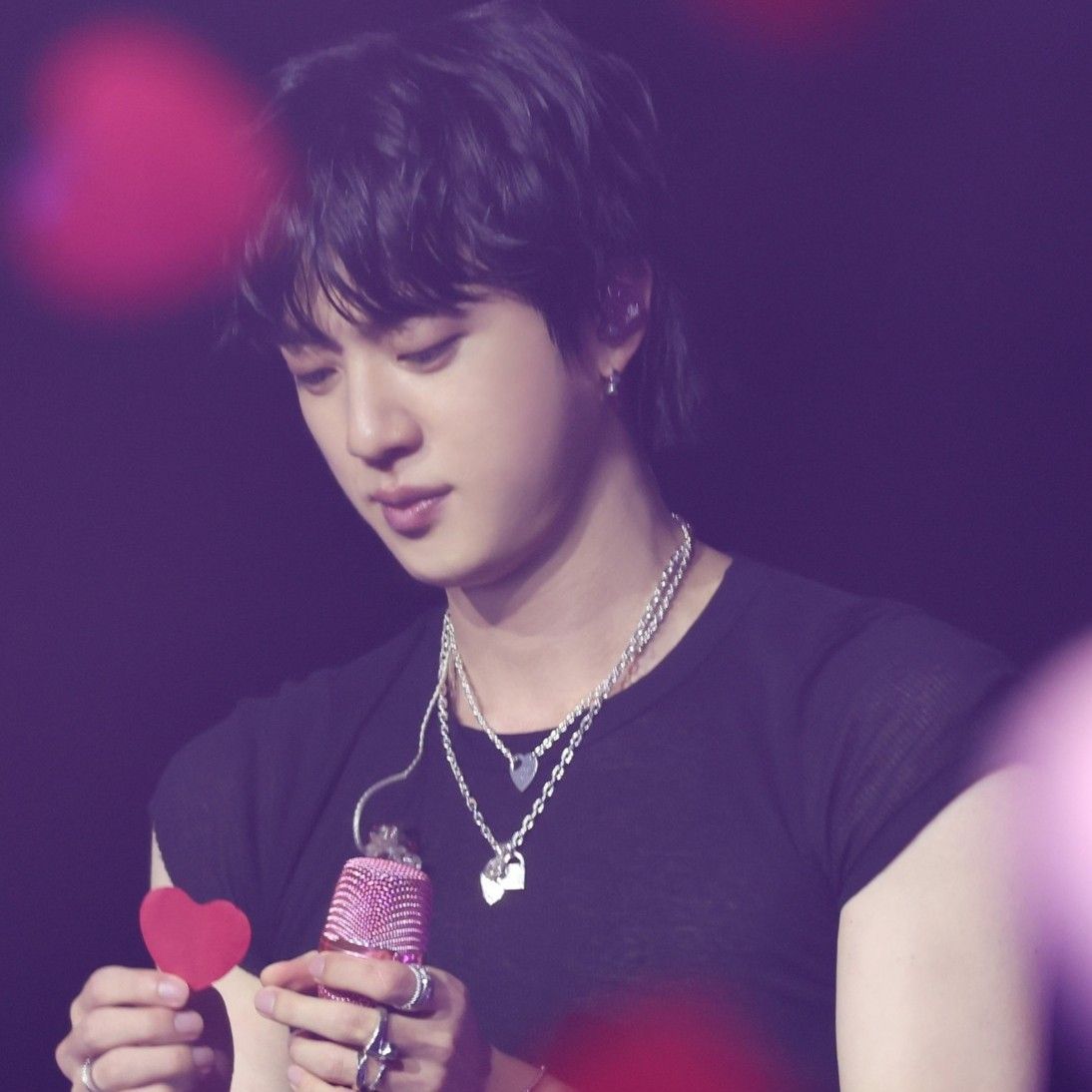 A moment captured by Jin (BTS)'s fan