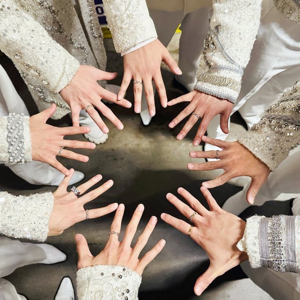 Recent activity shot of Seonghwa (ATEEZ)