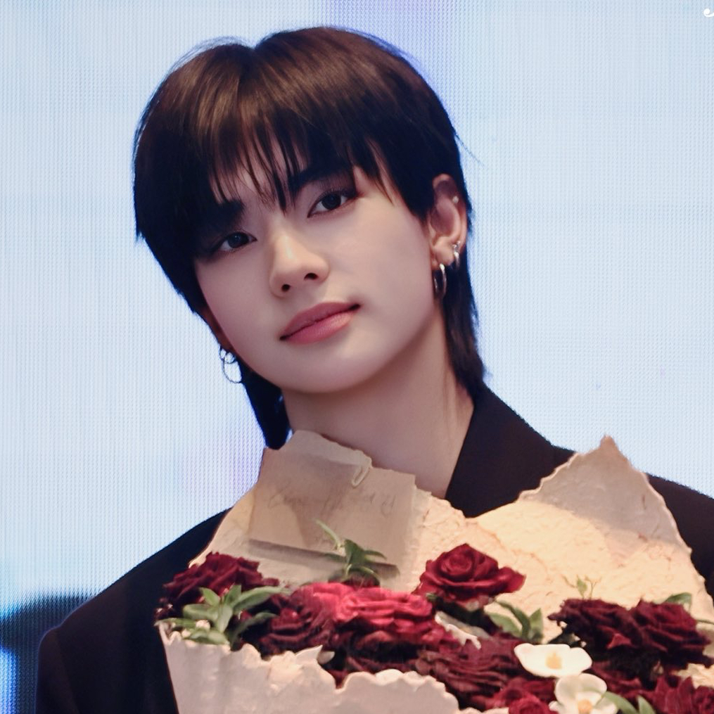 Recent activity shot of Hyunjin (Stray Kids)