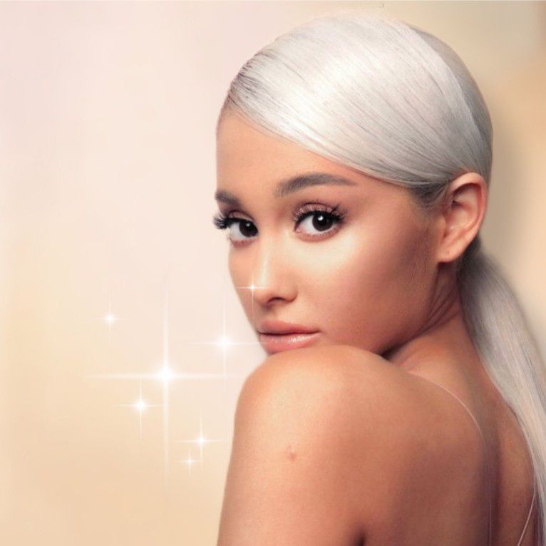 Recent activity shot of Ariana Grande