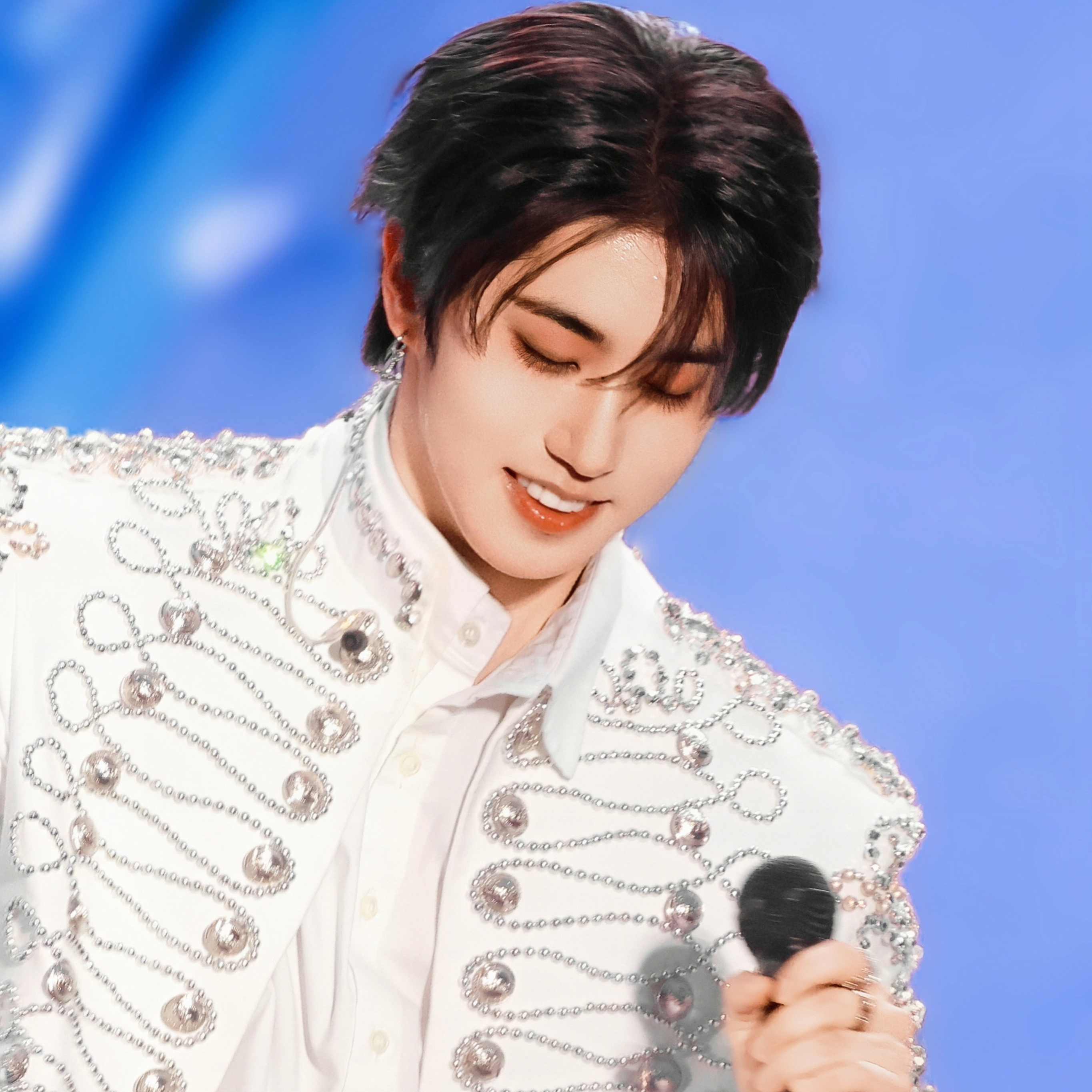 Recent activity shot of HAN (Stray Kids)