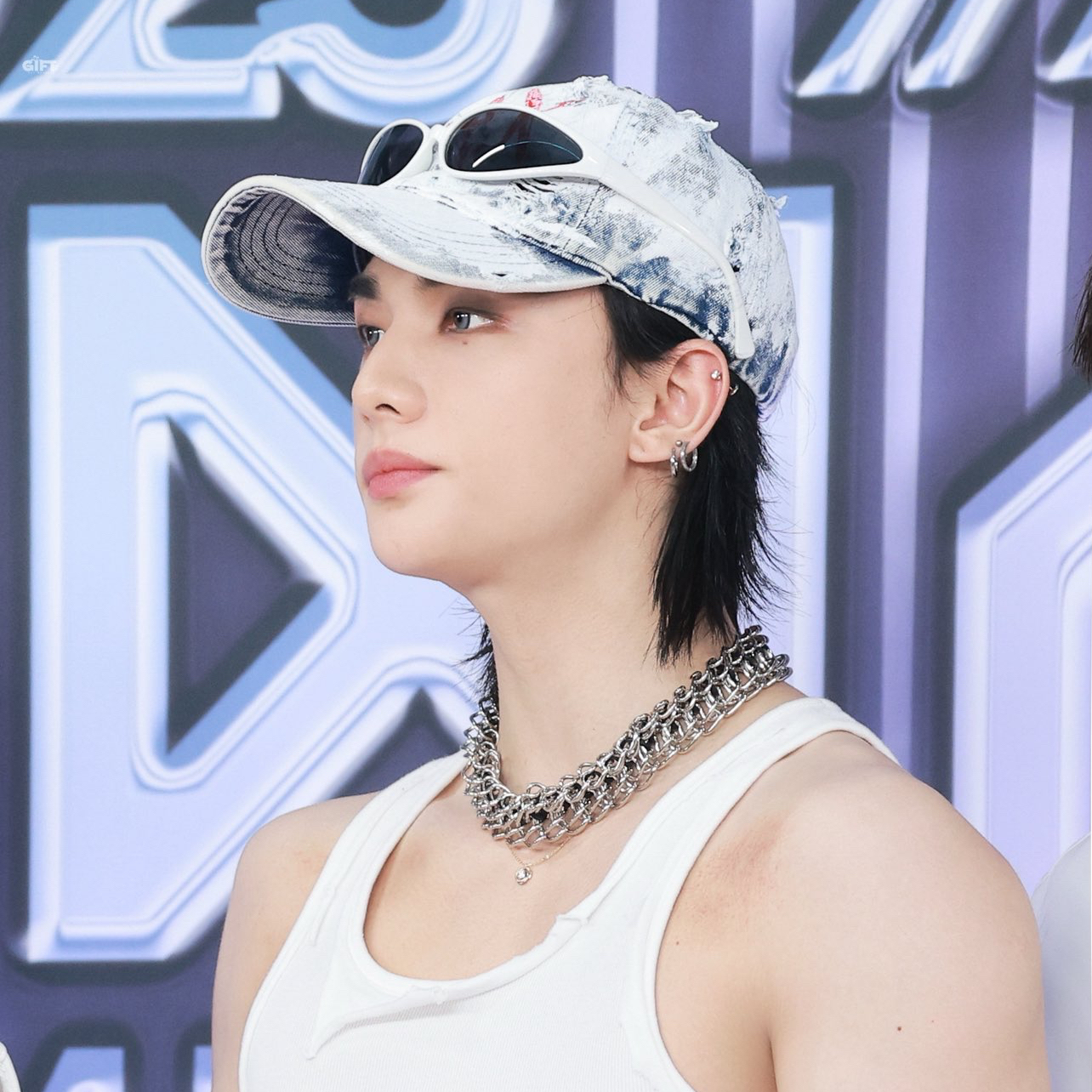 Recent activity shot of Hyunjin (Stray Kids)