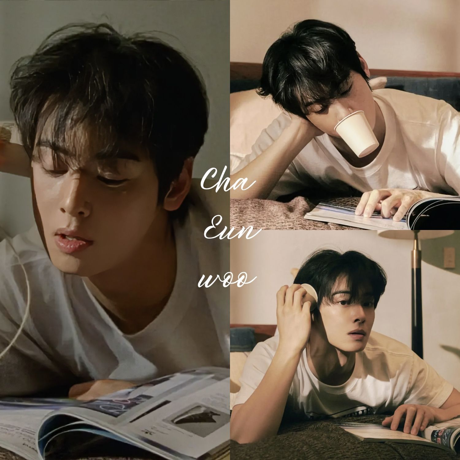 A moment captured by Eunwoo (ASTRO)'s fan