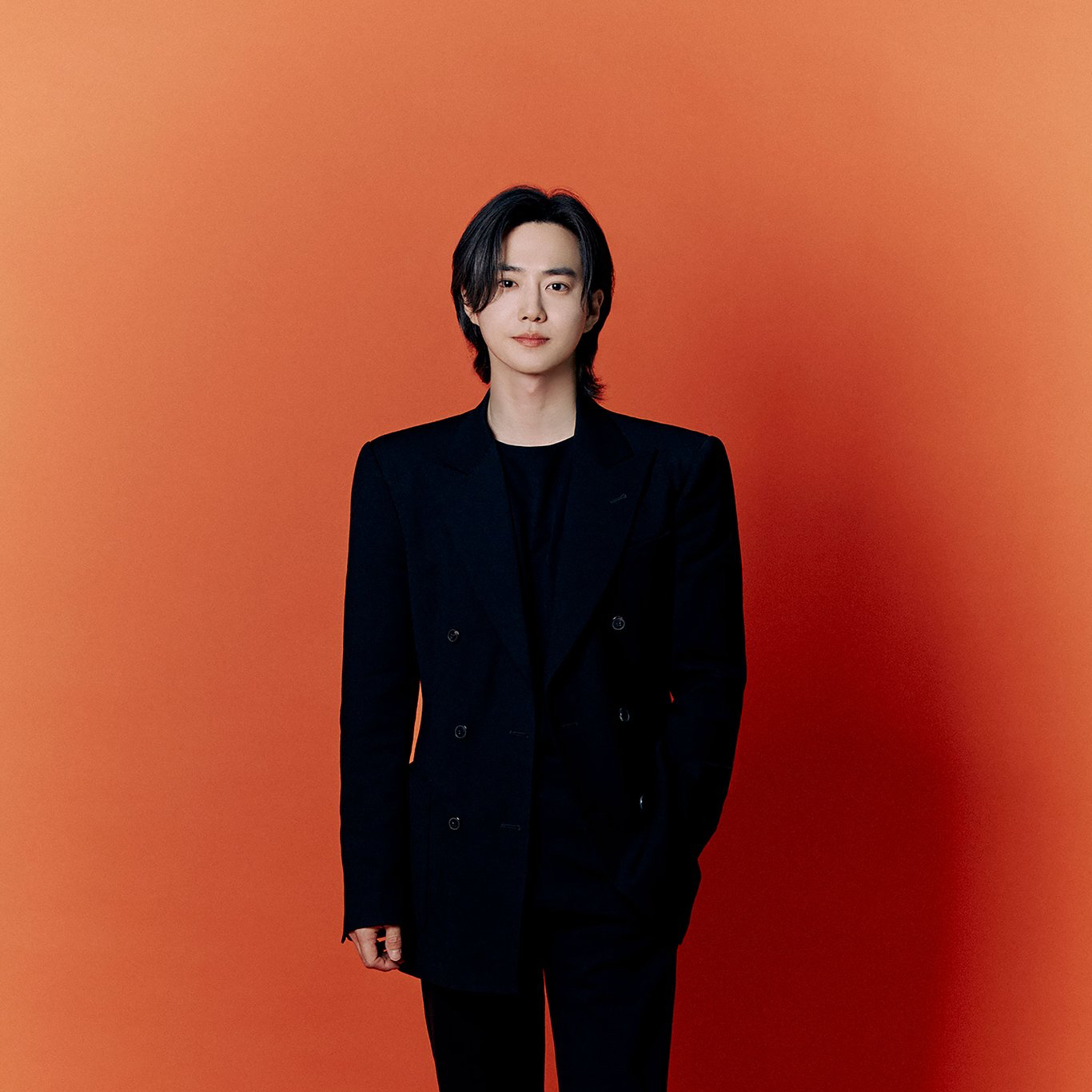 Recent activity shot of Suho (EXO)