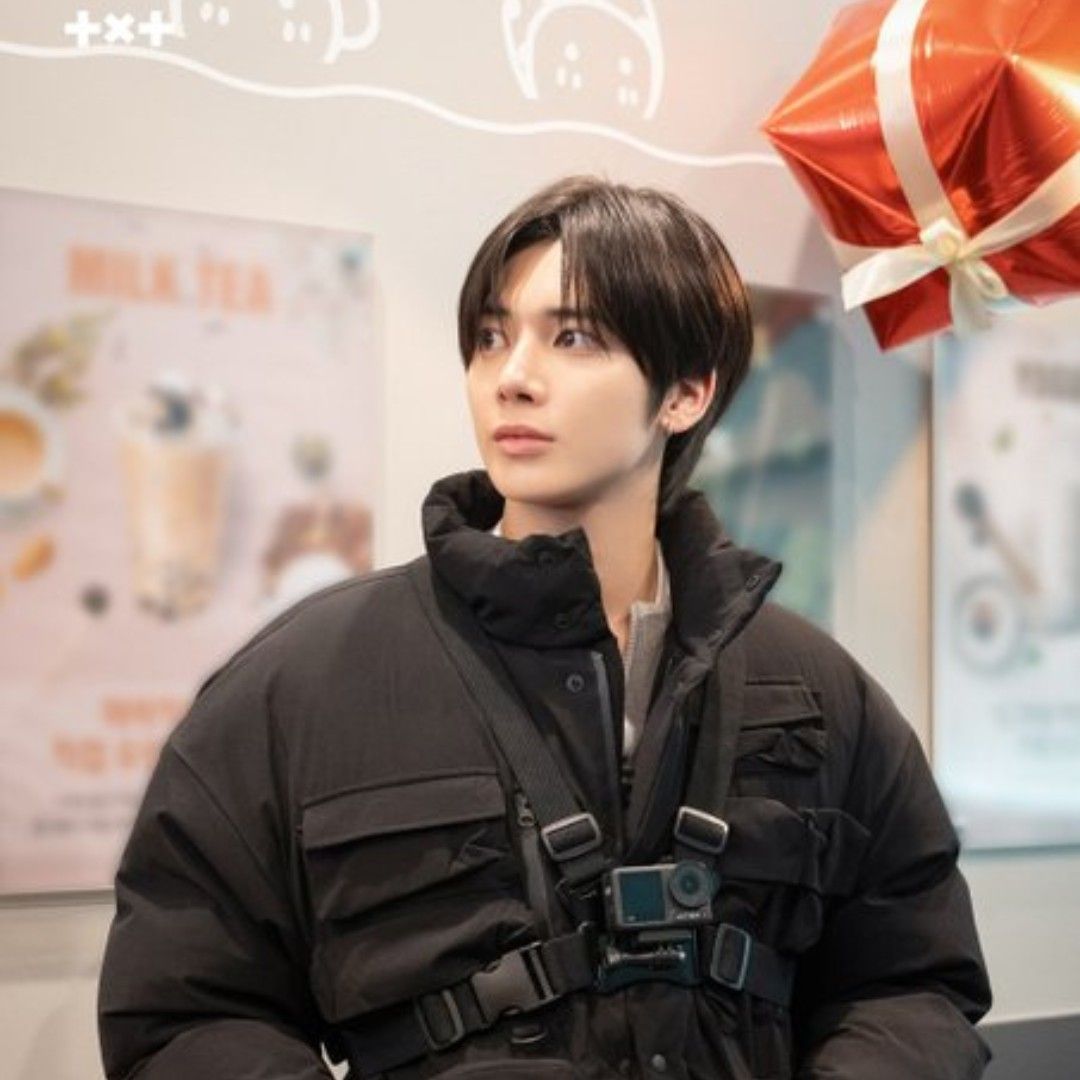A moment captured by Taehyun (TOMORROW X TOGETHER)'s fan