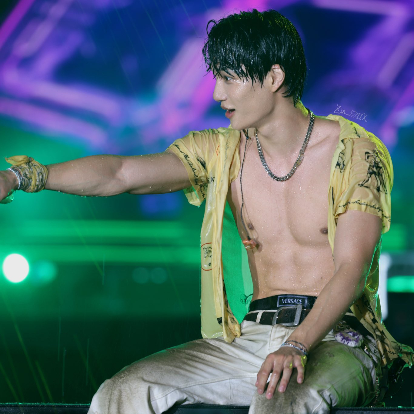 Recent activity shot of Kai (EXO)