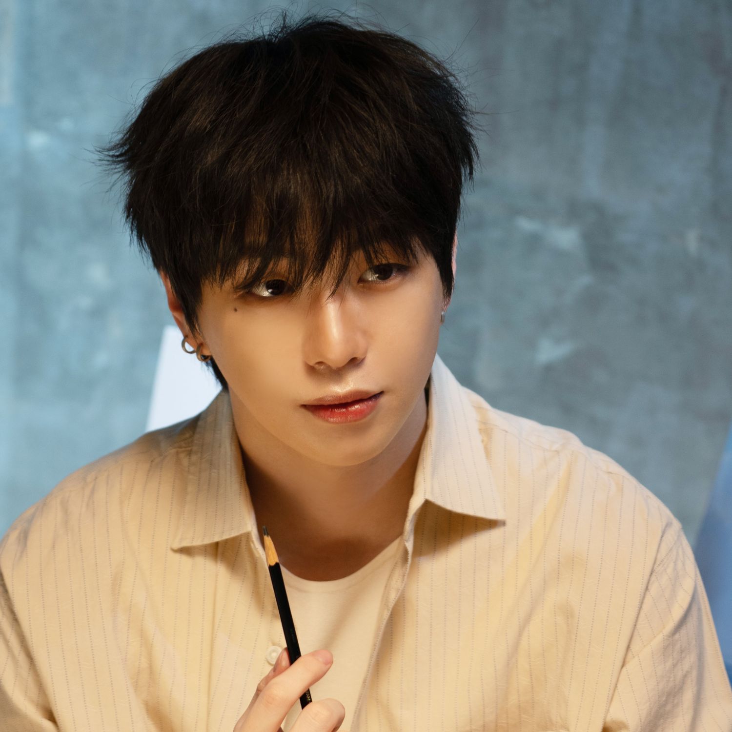 A moment captured by Kang Daniel's fan