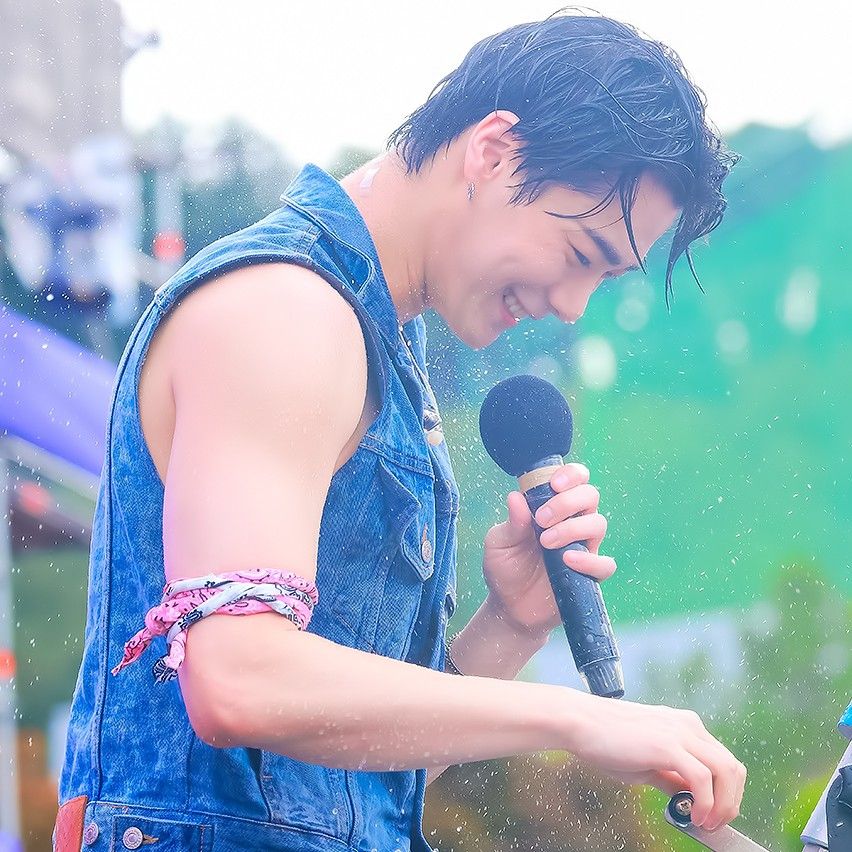 Recent activity shot of Moonbin (ASTRO)