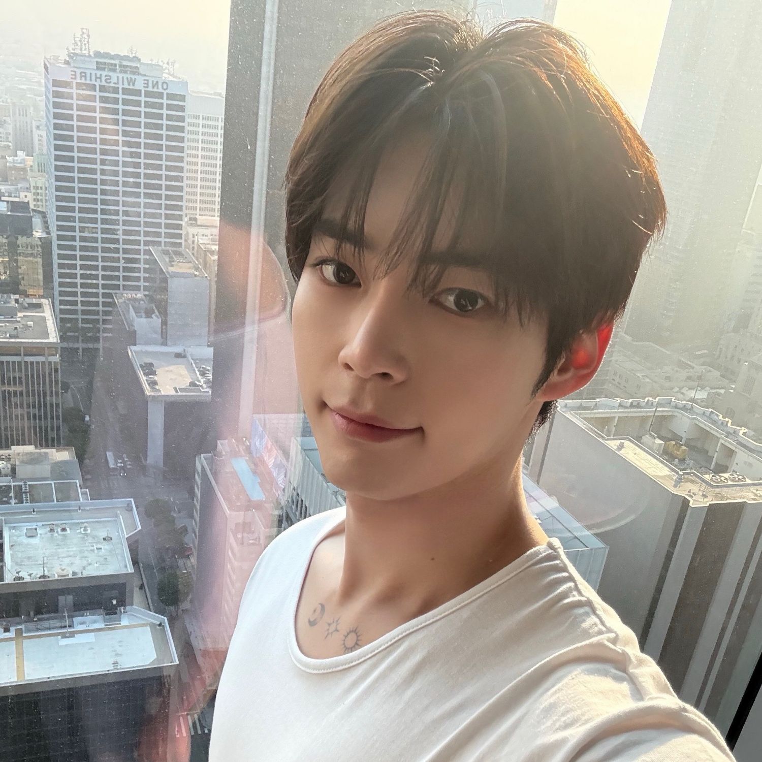 A moment captured by Sung Hanbin (ZEROBASEONE)'s fan