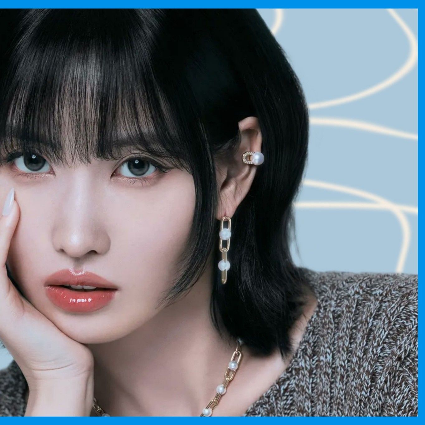 Potret di balik layar Momo (TWICE)