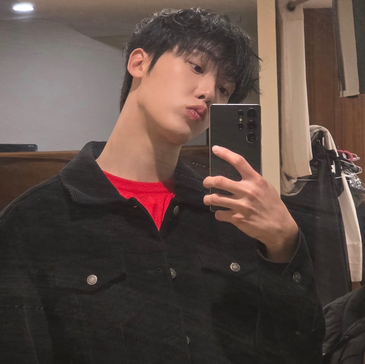 A moment captured by Sanha (ASTRO)'s fan