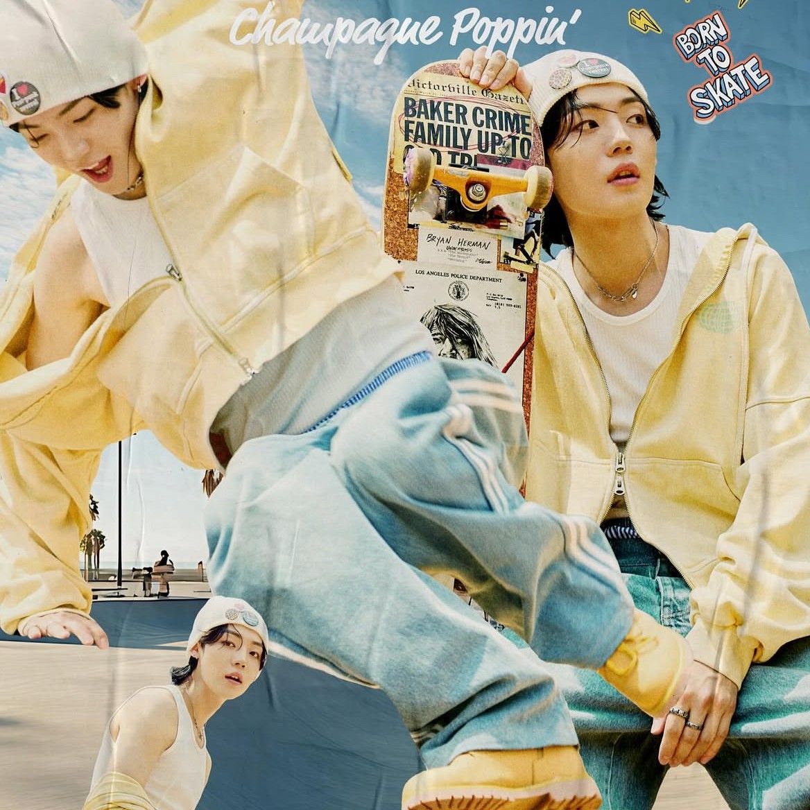 A moment captured by Chan (A.C.E)'s fan