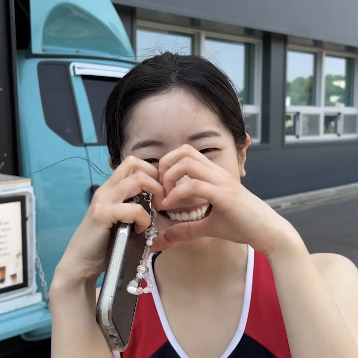 다현 (TWICE) 팬이 찍은 순간