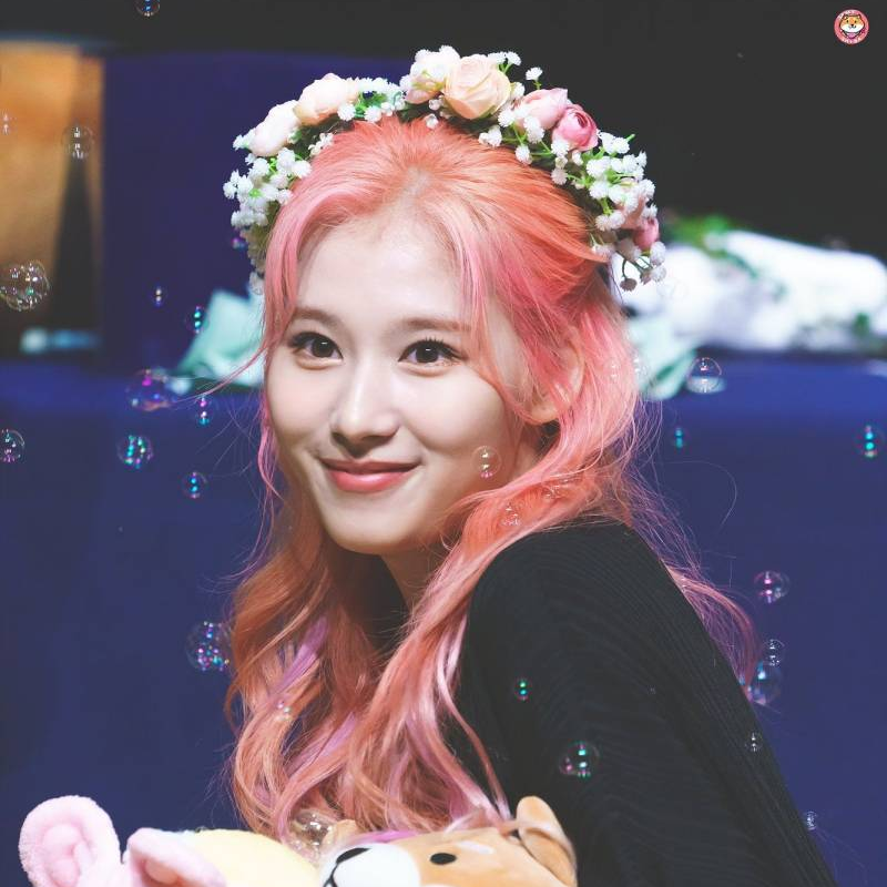 Recent activity shot of Sana (TWICE)