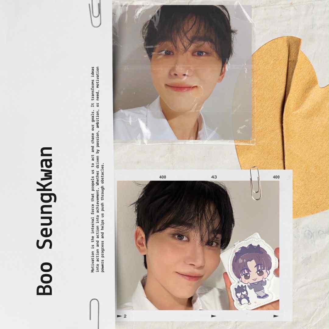 Behind-the-scenes cut of Seungkwan (SEVENTEEN)